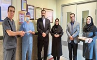 تقدیر و تجلیل  از همکاران پرفیوژنیست مرکز آموزشی درمانی قلب حضرت سیدالشهداء(ع) 
